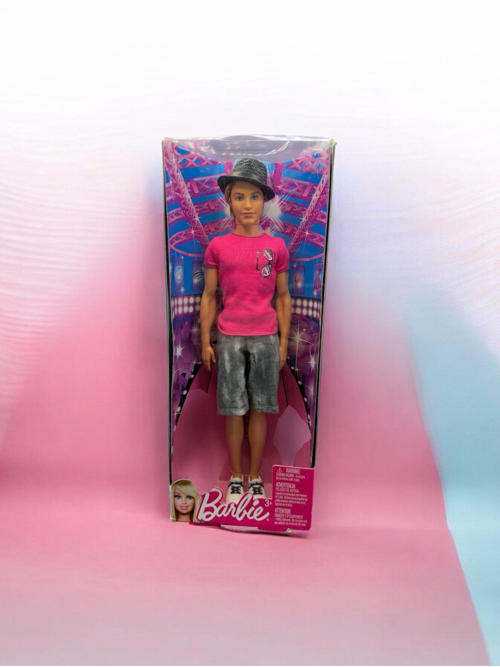 Barbie Ken Doll Rooted Hair Fedora Hat Target Exclusive 2011 Mattel #X4841 NRFB